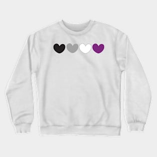 Ace pride flag Crewneck Sweatshirt